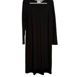 Linea Dress Size PL Black Long Sleeves Women Dress